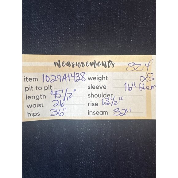 2/$30 Bright & Beautiful Size 4 Straight Leg Denim Jeans Dark Blue NWT - Picture 15 of 16